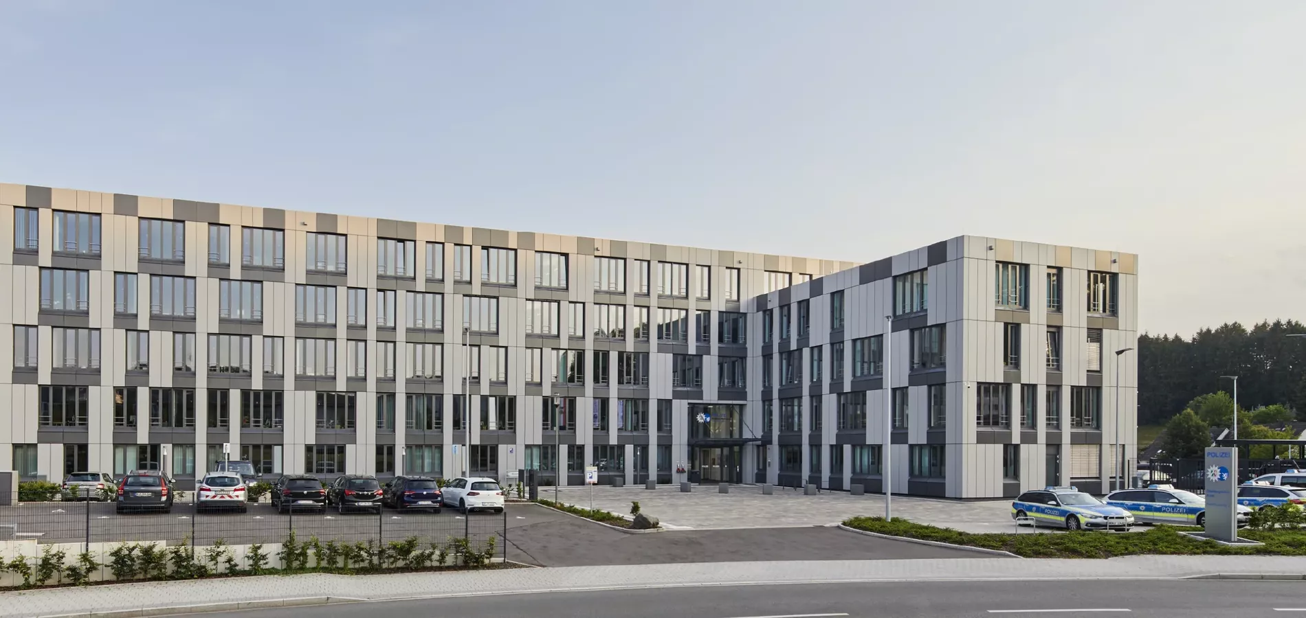 Gebäude der Polizei in Gummersbach